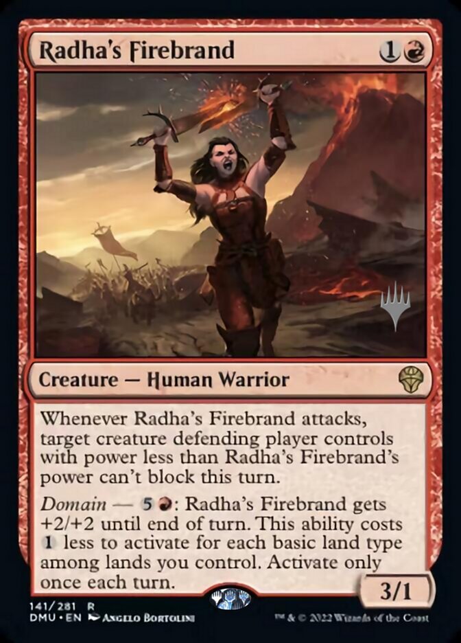 Radha's Firebrand (Promo Pack) [Dominaria United Promos] | RetroPlay Games