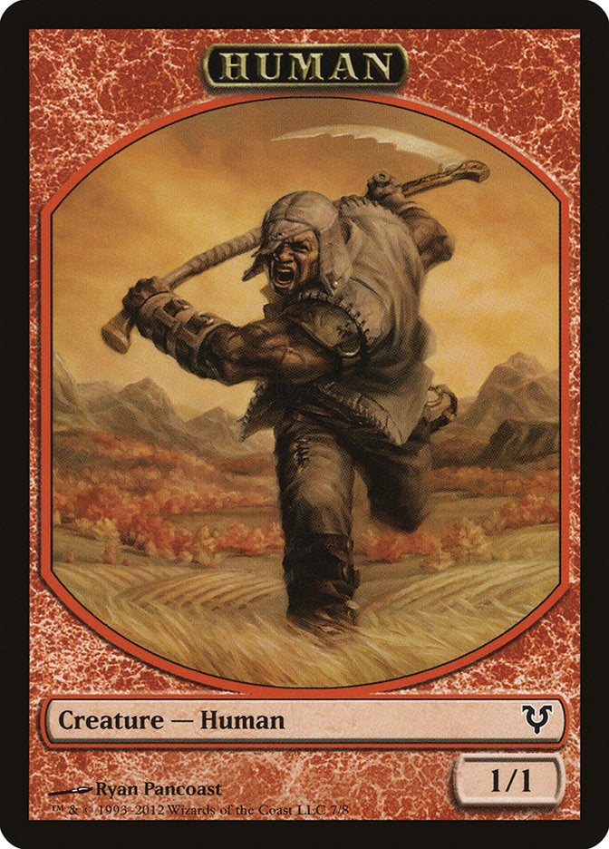 Human Token (7/8) [Avacyn Restored Tokens] | RetroPlay Games