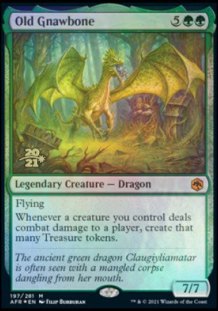 Old Gnawbone [Dungeons & Dragons: Adventures in the Forgotten Realms Prerelease Promos] | RetroPlay Games