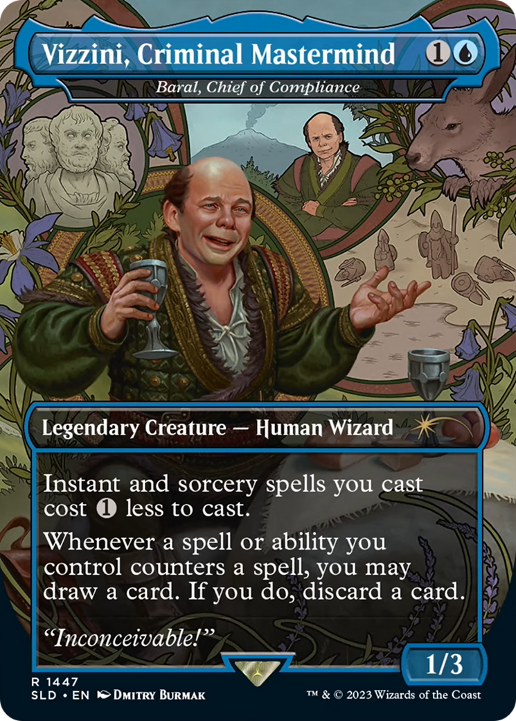 Vizzini, Criminal Mastermind - Baral, Chief of Compliance [Secret Lair Drop Series] | RetroPlay Games