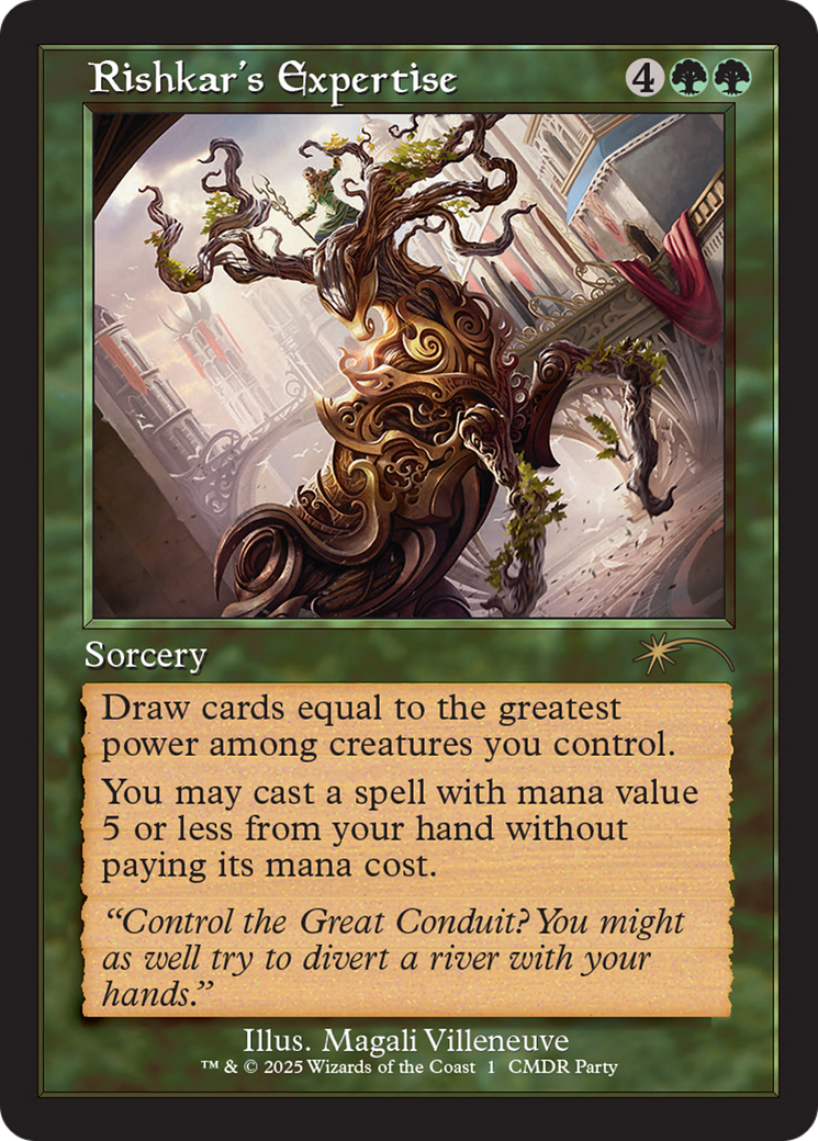 Rishkar's Expertise (Retro Frame) [Wizards Play Network 2025] | RetroPlay Games