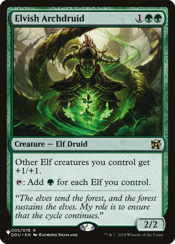 Elvish Archdruid [The List] | RetroPlay Games