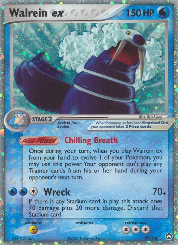 Walrein ex (99/108) [EX: Power Keepers] | RetroPlay Games