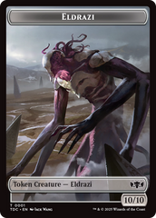 Eldrazi // Citizen Double-Sided Token [Tarkir: Dragonstorm Commander Tokens] | RetroPlay Games