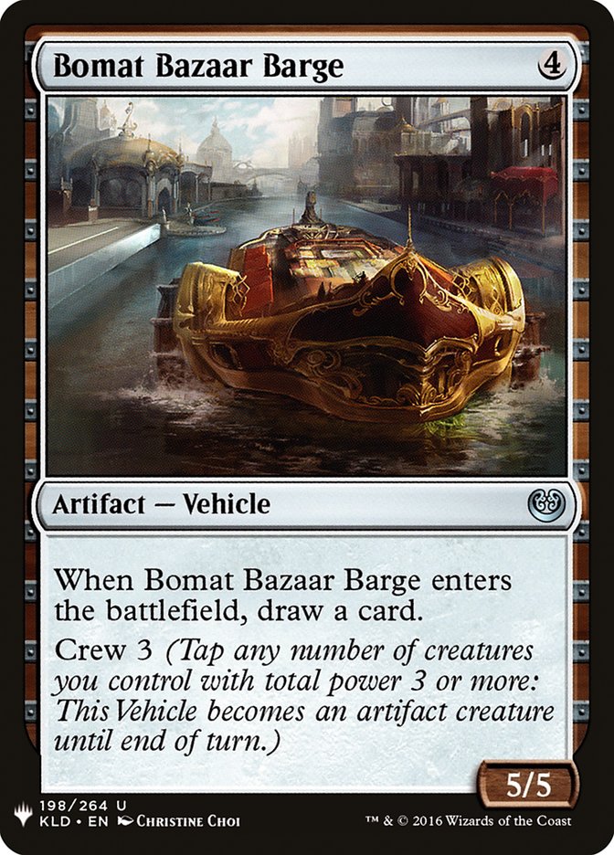 Bomat Bazaar Barge [Mystery Booster] | RetroPlay Games