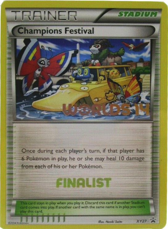 Champions Festival (XY27) (2014 Finalist) [XY: Black Star Promos] | RetroPlay Games