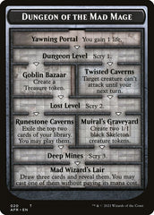 Dungeon of the Mad Mage // Tomb of Annihilation Double-Sided Token [Dungeons & Dragons: Adventures in the Forgotten Realms Tokens] | RetroPlay Games