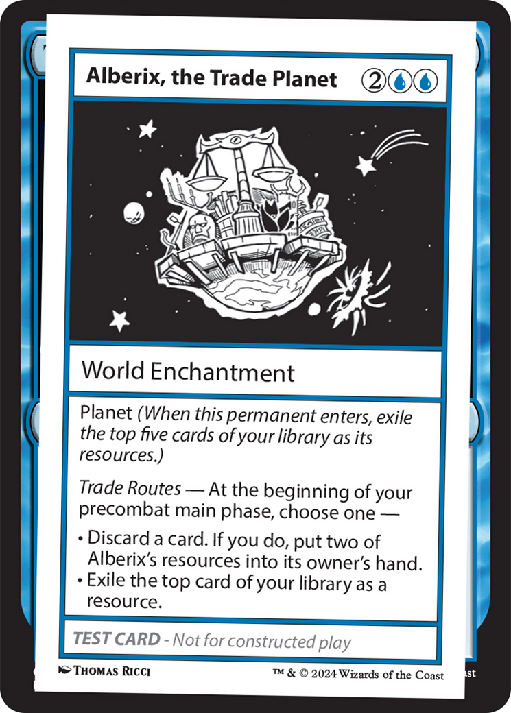 Alberix, the Trade Planet [Mystery Booster 2 Playtest Cards] | RetroPlay Games