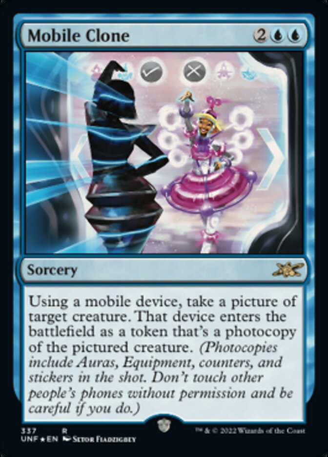 Mobile Clone (Galaxy Foil) [Unfinity] | RetroPlay Games