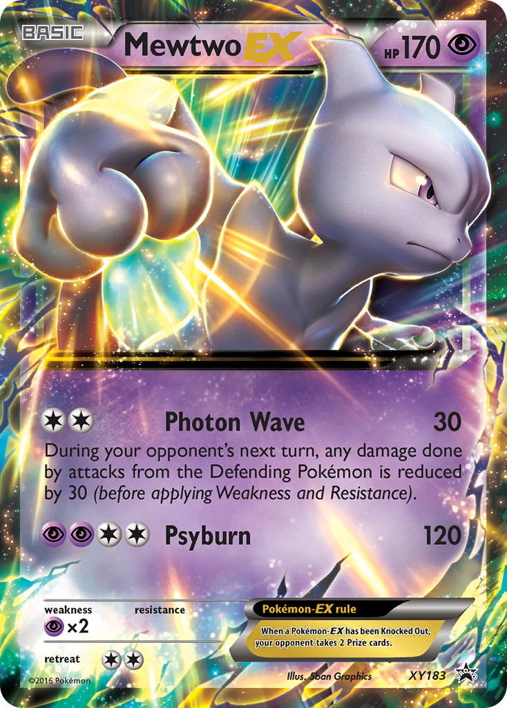 Mewtwo EX (XY183) [XY: Black Star Promos] | RetroPlay Games
