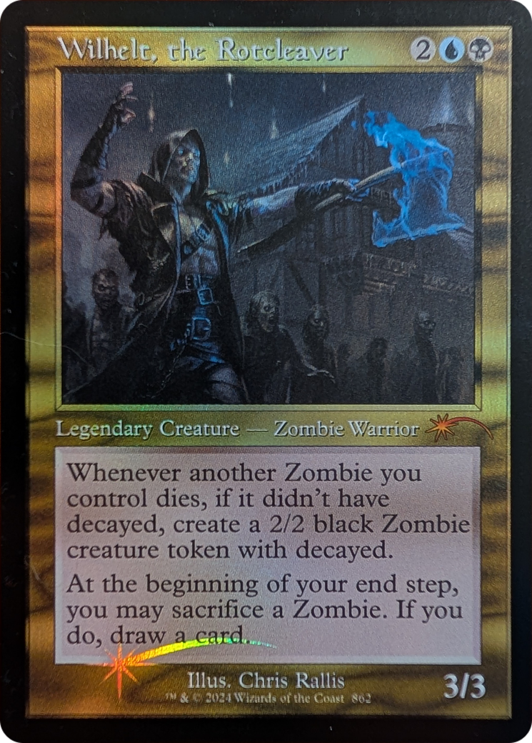 Wilhelt, the Rotcleaver (Retro Frame) [Secret Lair Drop Series] | RetroPlay Games