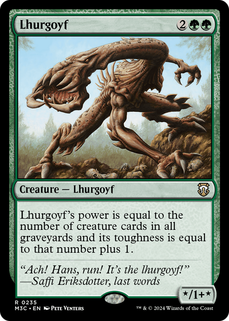 Lhurgoyf [Modern Horizons 3 Commander] | RetroPlay Games