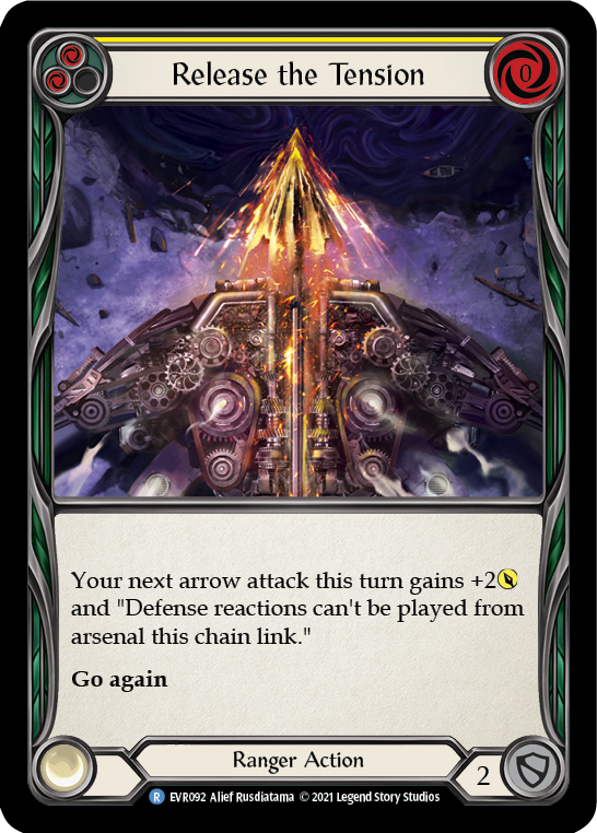 Release the Tension (Yellow) [EVR092] (Everfest)  1st Edition Normal | RetroPlay Games