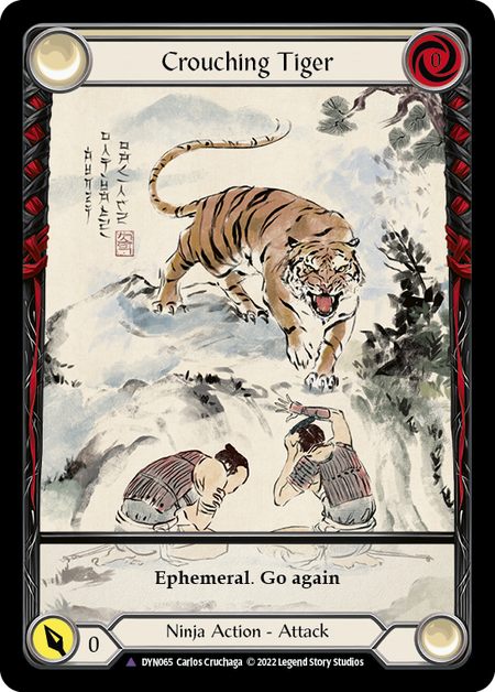 Crouching Tiger (Marvel) [DYN065] (Dynasty)  Cold Foil | RetroPlay Games