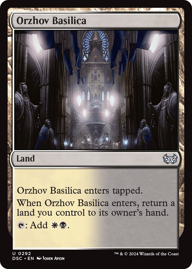 Orzhov Basilica [Duskmourn: House of Horror Commander] | RetroPlay Games