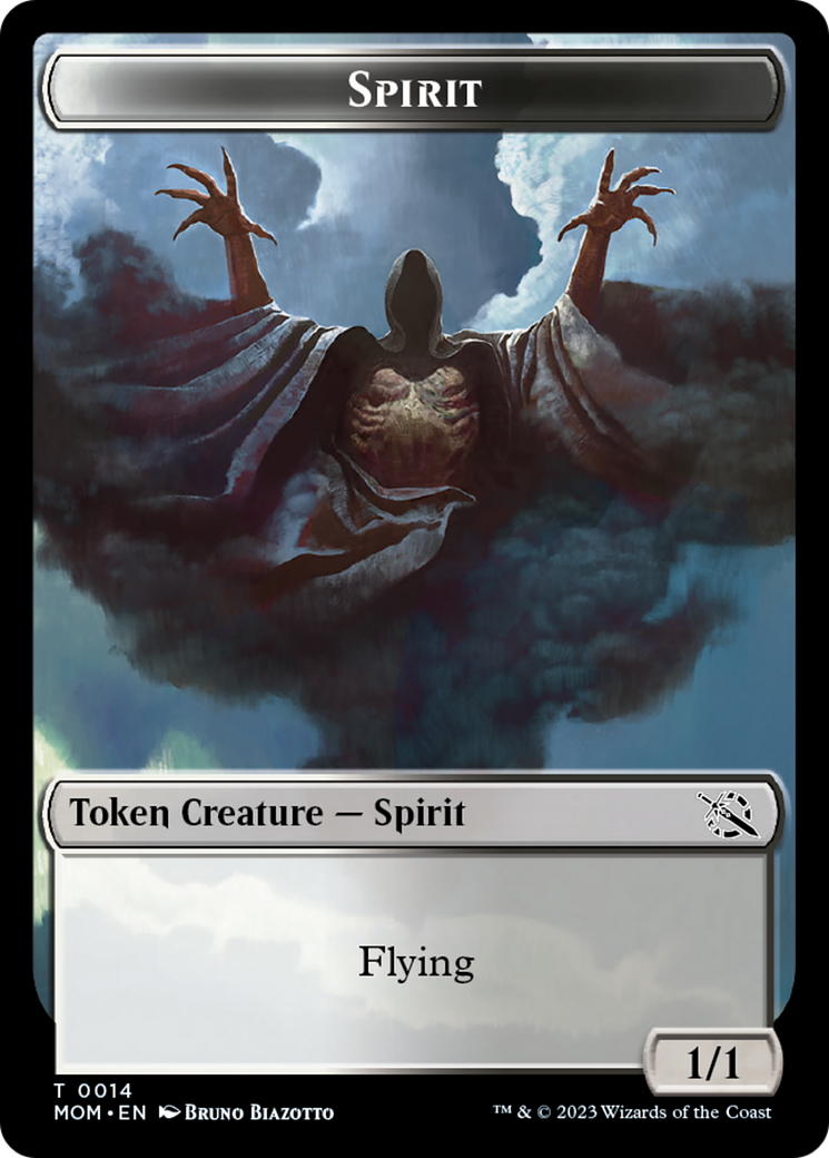 Spirit Token [March of the Machine Tokens] | RetroPlay Games