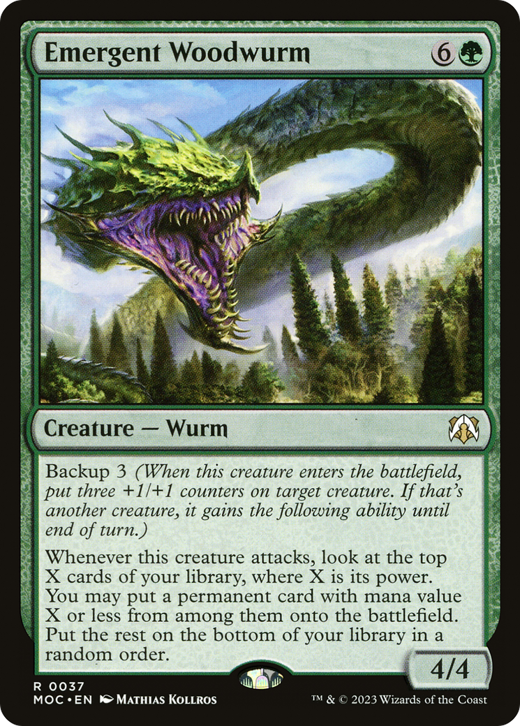 Emergent Woodwurm [March of the Machine Commander] | RetroPlay Games