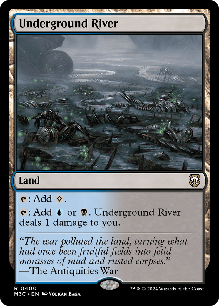 Underground River (Ripple Foil) [Modern Horizons 3 Commander] | RetroPlay Games