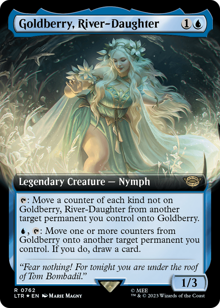 Goldberry, River-Daughter (Extended Art) (Surge Foil) [The Lord of the Rings: Tales of Middle-Earth] | RetroPlay Games