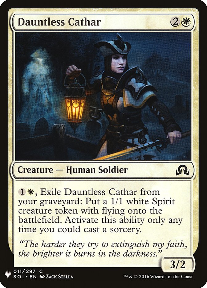 Dauntless Cathar [Mystery Booster] | RetroPlay Games