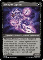 Throne of the Grim Captain // The Grim Captain [The Lost Caverns of Ixalan Prerelease Cards] | RetroPlay Games