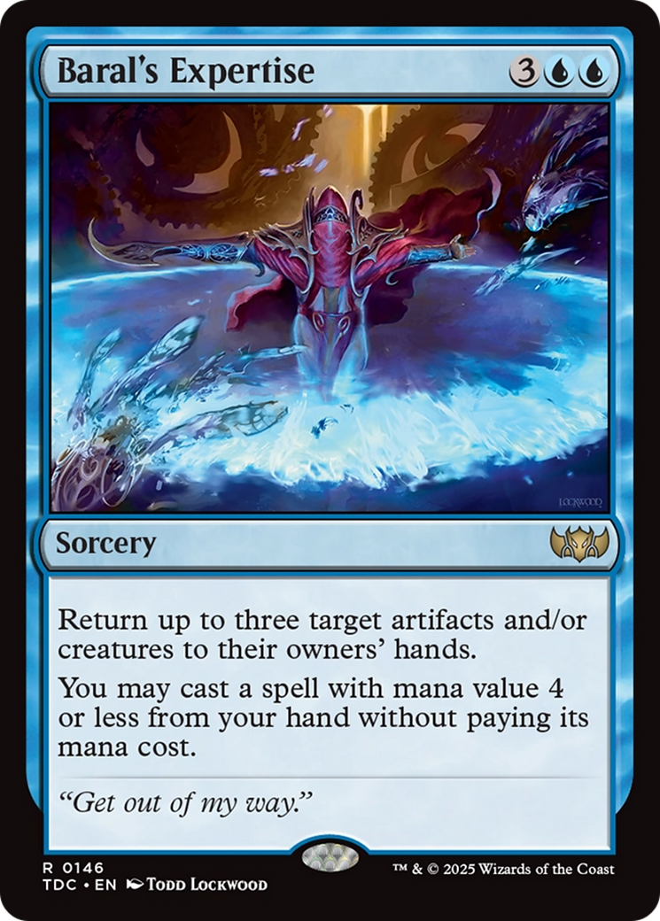 Baral's Expertise [Tarkir: Dragonstorm Commander] | RetroPlay Games