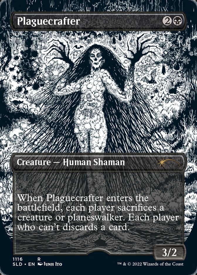 Plaguecrafter (Borderless Etched Foil) [Secret Lair Drop Series] | RetroPlay Games
