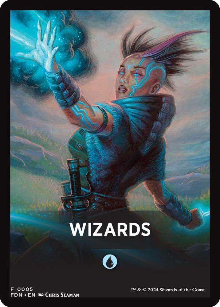 Wizards Theme Card [Foundations] | RetroPlay Games