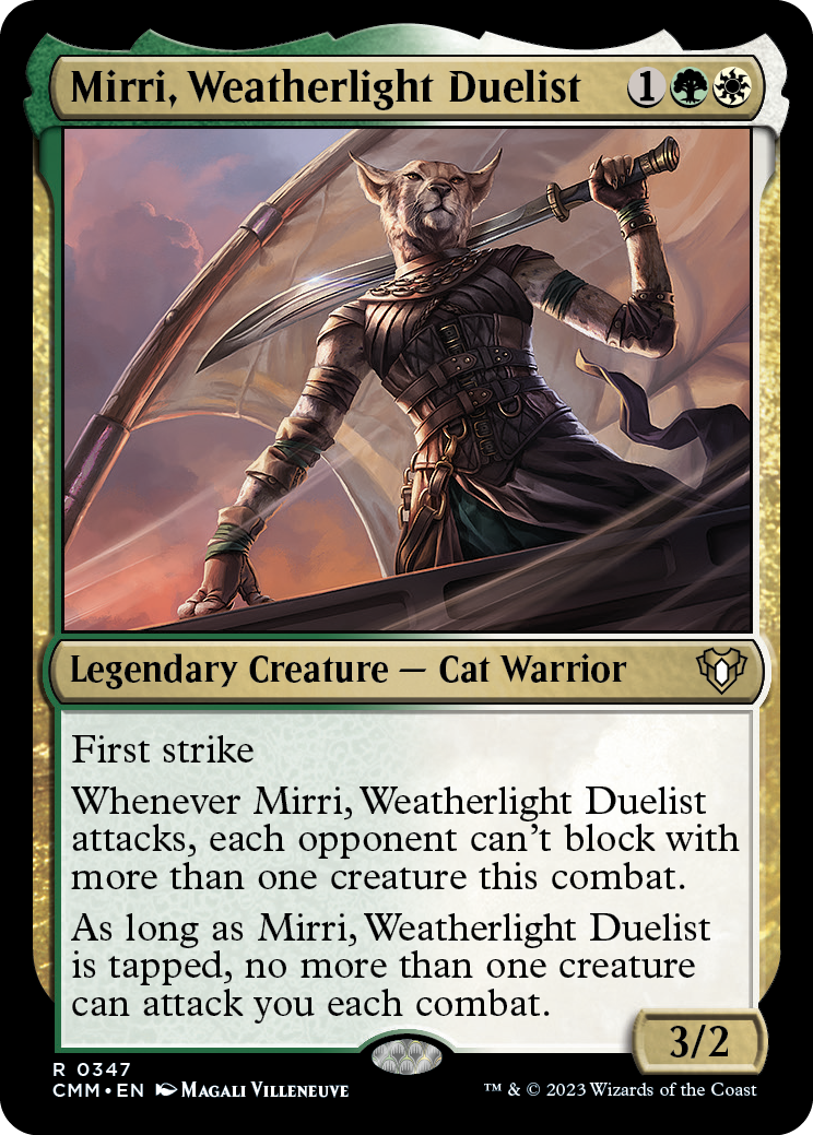 Mirri, Weatherlight Duelist [Commander Masters] | RetroPlay Games