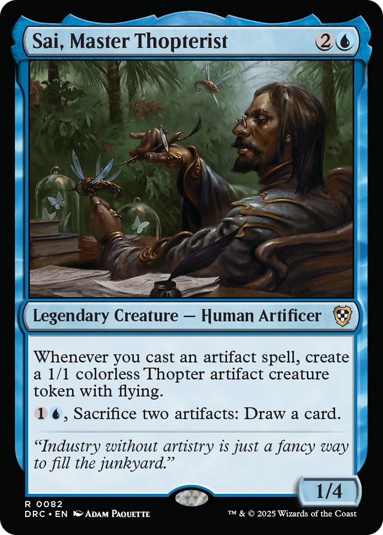 Sai, Master Thopterist [Aetherdrift Commander] | RetroPlay Games