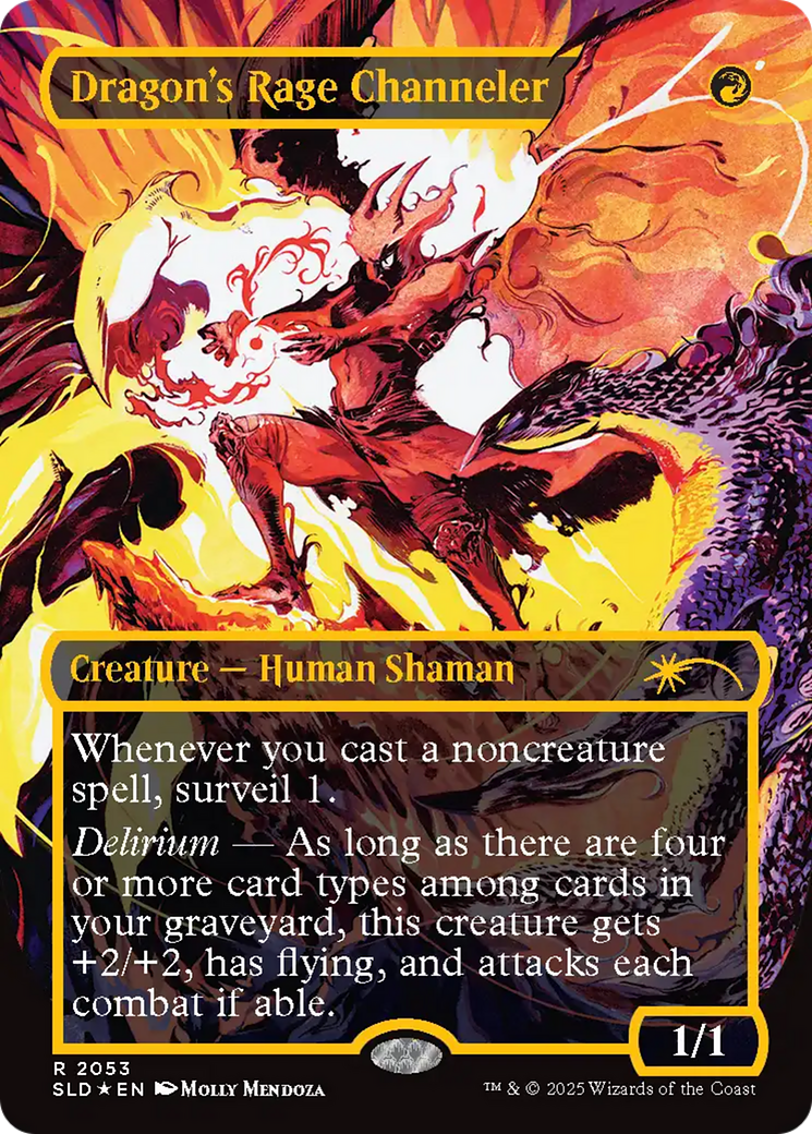 Dragon's Rage Channeler (2053) (Raised Foil) [Secret Lair Drop Series] | RetroPlay Games