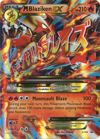 M Blaziken EX (XY86) (Jumbo Card) [XY: Black Star Promos] | RetroPlay Games