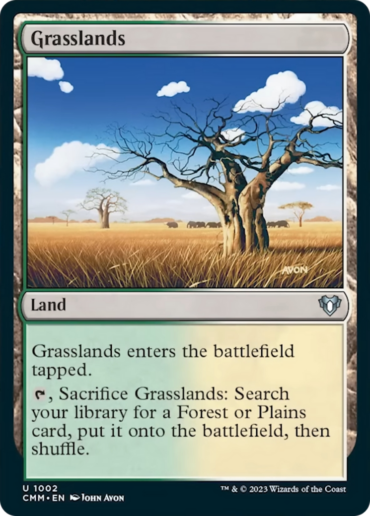 Grasslands [Commander Masters] | RetroPlay Games