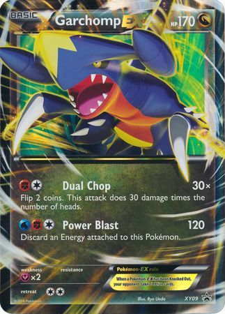 Garchomp EX (XY09) (Jumbo Card) [XY: Black Star Promos] | RetroPlay Games