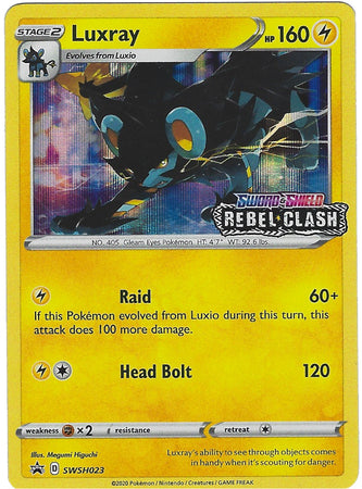 Luxray (SWSH023) (Prerelease Promo) [Sword & Shield: Black Star Promos] | RetroPlay Games