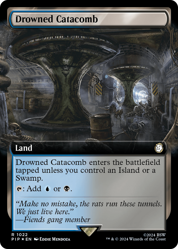 Drowned Catacomb (Extended Art) (Surge Foil) [Fallout] | RetroPlay Games