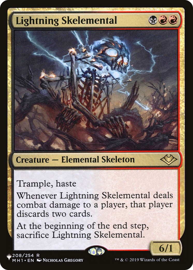 Lightning Skelemental [The List Reprints] | RetroPlay Games