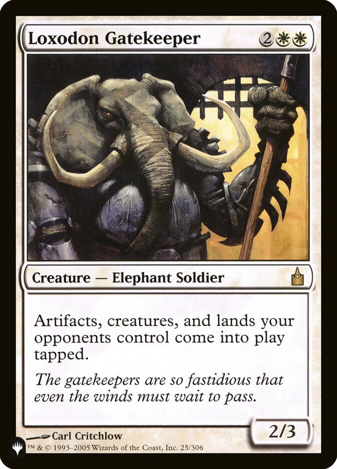 Loxodon Gatekeeper [The List] | RetroPlay Games