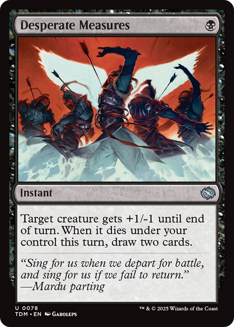 Desperate Measures [Tarkir: Dragonstorm] | RetroPlay Games