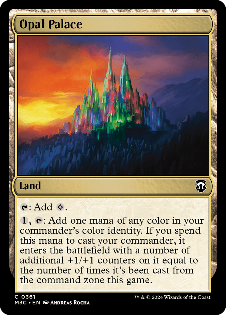 Opal Palace (Ripple Foil) [Modern Horizons 3 Commander] | RetroPlay Games