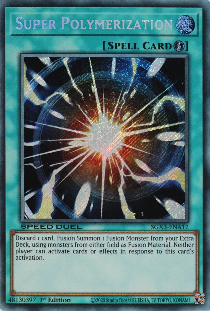 Super Polymerization [SGX3-ENA17] Secret Rare | RetroPlay Games