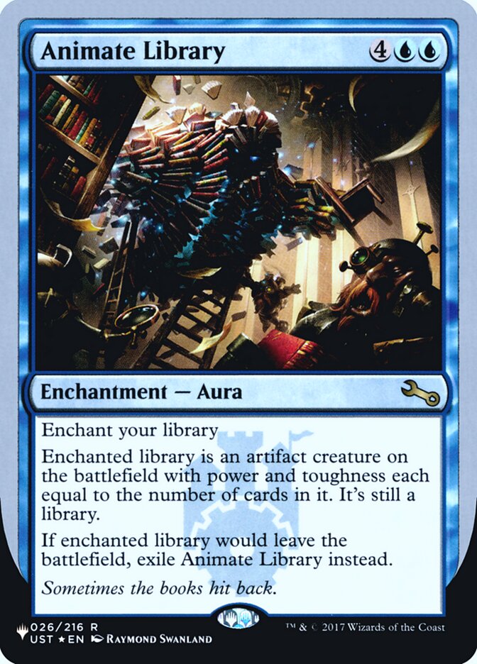 Animate Library (Unfinity Foil Edition) [The List] | RetroPlay Games