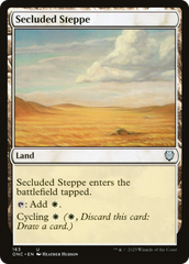 Secluded Steppe [Phyrexia: All Will Be One Commander] | RetroPlay Games