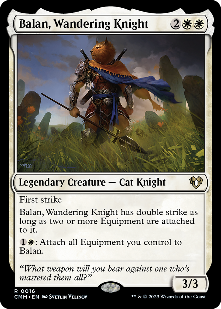 Balan, Wandering Knight [Commander Masters] | RetroPlay Games