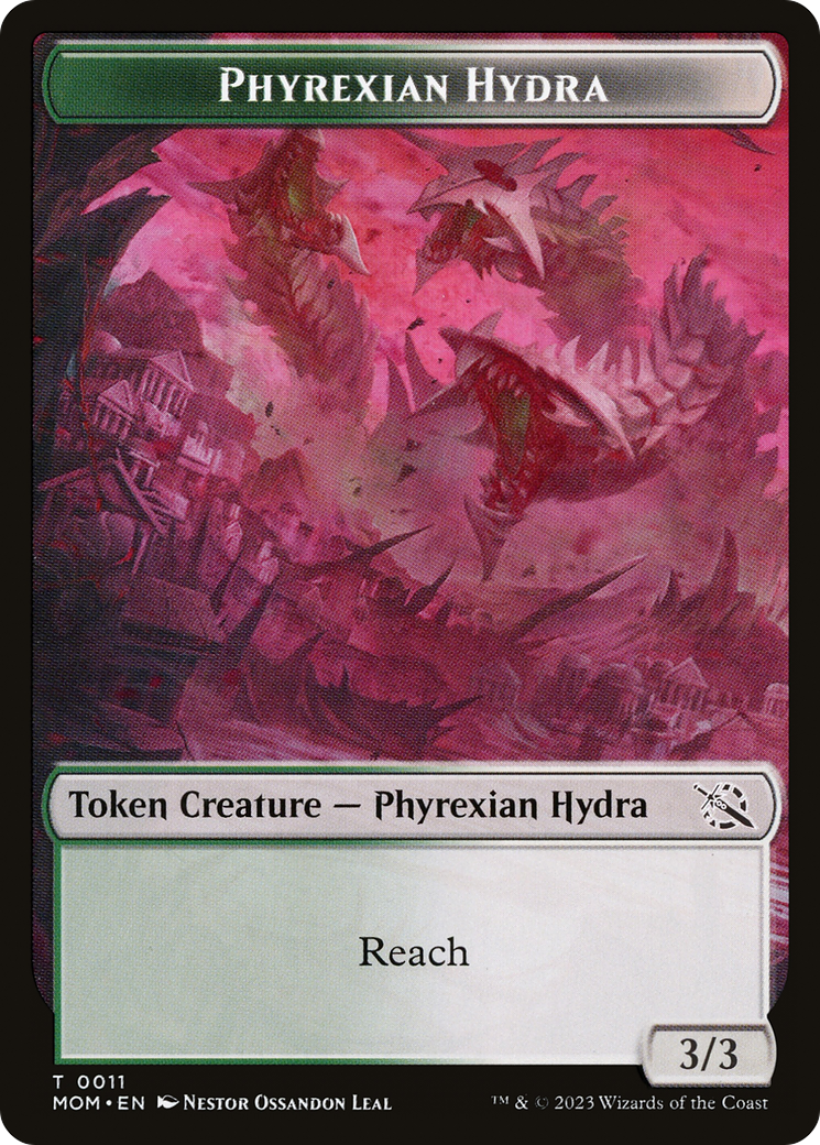 Phyrexian Myr // Phyrexian Hydra (11) Double-Sided Token [March of the Machine Tokens] | RetroPlay Games