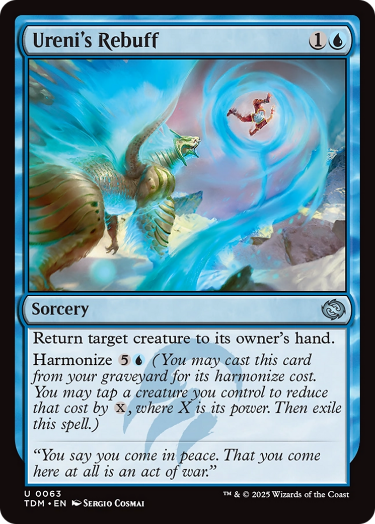Ureni's Rebuff [Tarkir: Dragonstorm] | RetroPlay Games
