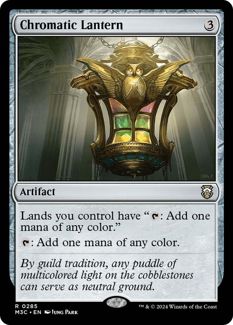 Chromatic Lantern (Ripple Foil) [Modern Horizons 3 Commander] | RetroPlay Games