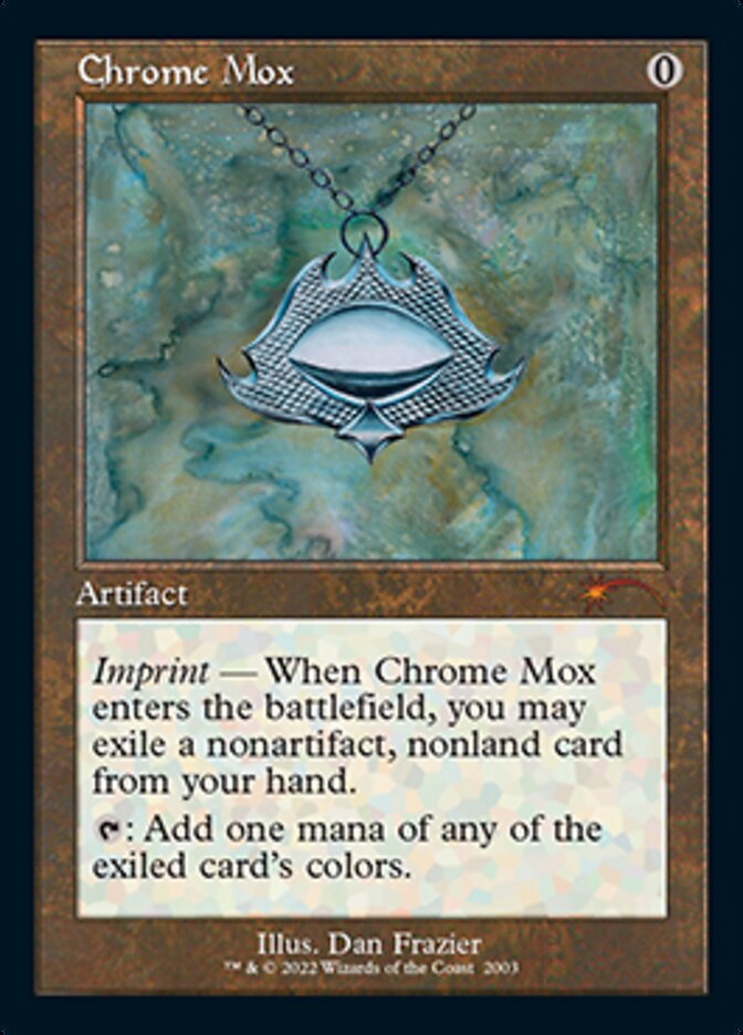 Chrome Mox (Retro) [Secret Lair Countdown Kit] | RetroPlay Games