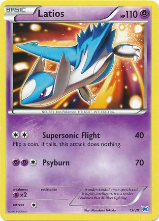 Latios (13/30) [XY: Trainer Kit 2 - Latios] | RetroPlay Games