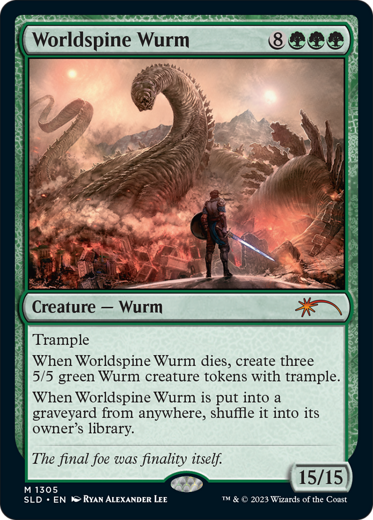 Worldspine Wurm [Secret Lair Drop Series] | RetroPlay Games
